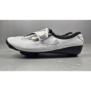 Bont Vaypor S Road Cycling Shoes Mens 12.5/ 48 White Boa Li2 Carbon NWOT